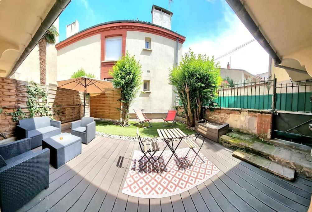 T2 Cosy & Garden - Hypercentre - Gare - Wifi Lejlighed Toulouse Eksteriør billede